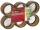 Banda adeziva de ambalare si transport Scotch 3M, maro, 50 mm x 66 m, 6 role/set